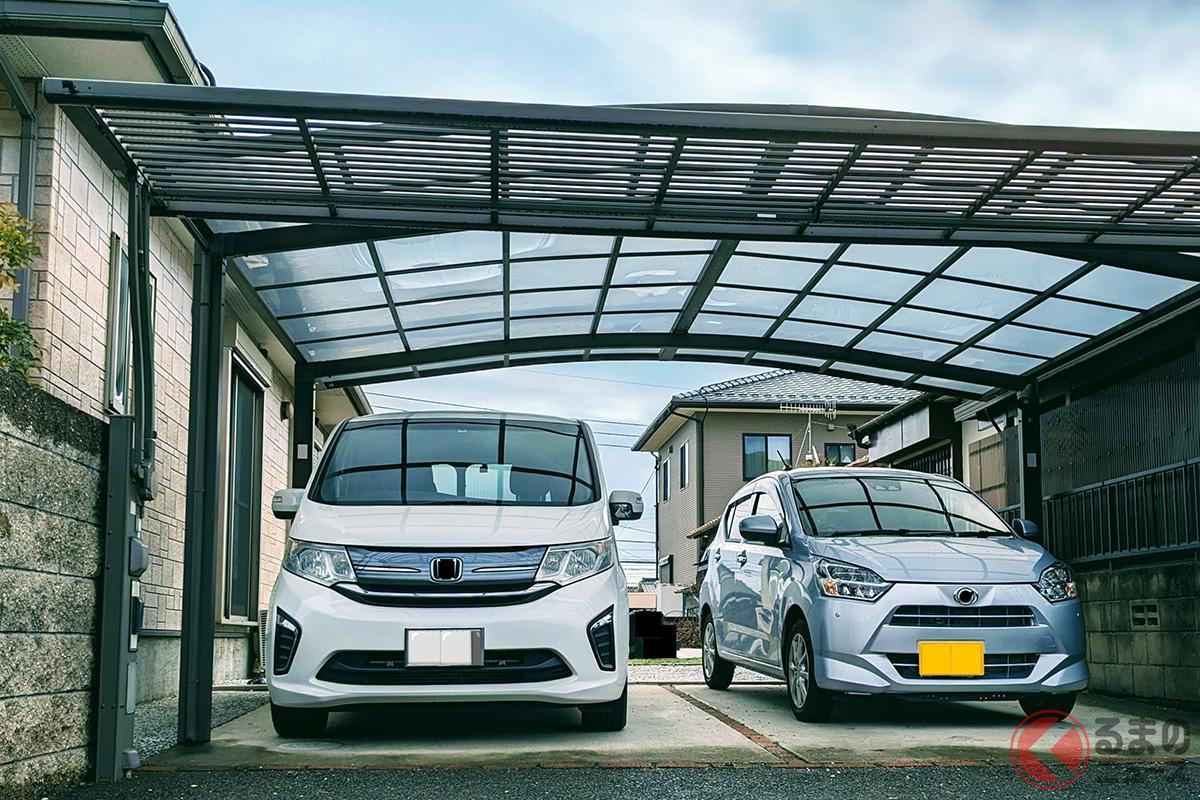 カーポートも法令上の「建築物」、増築する際には注意が必要！（画像はイメージ／PhotoAC）