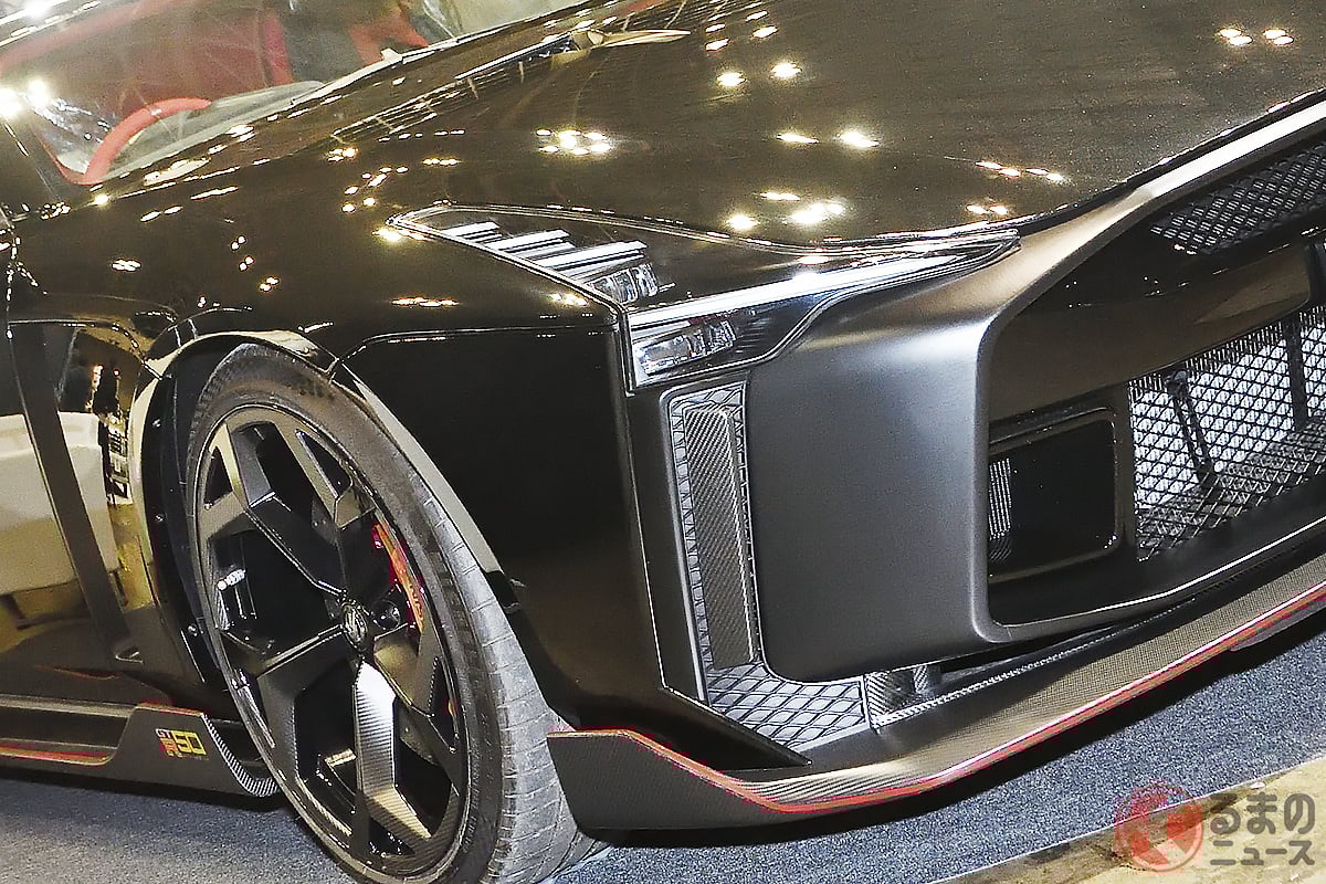 世界限定50台で市販化された日産「GT-R」のスペシャルモデル「Nissan GT-R50 by Italdesign(イタルデザイン)」が幕張に降臨!