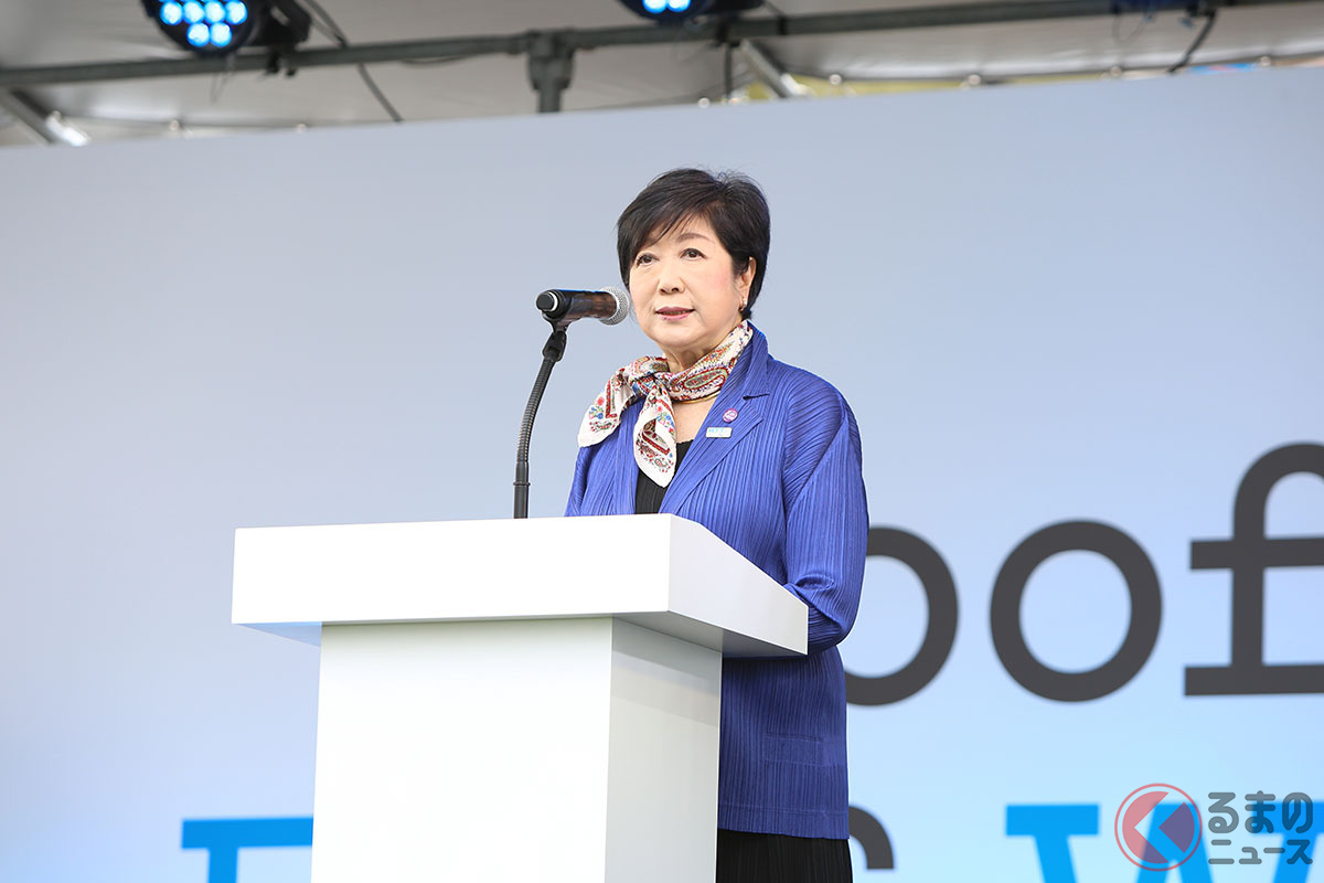 小池百合子 東京都知事［Roof Park Fes ＆ Walk 2026・2026年4月25日］