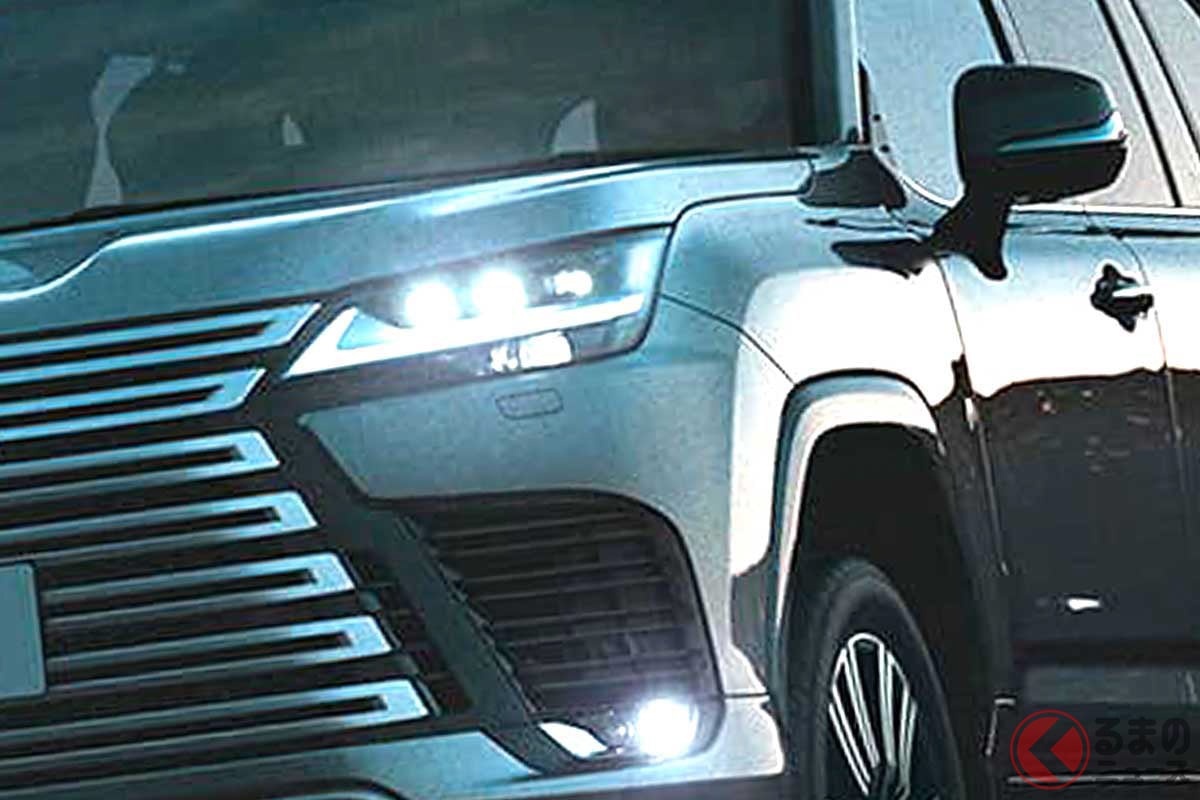 タイで展示されたレクサス「LX500d」