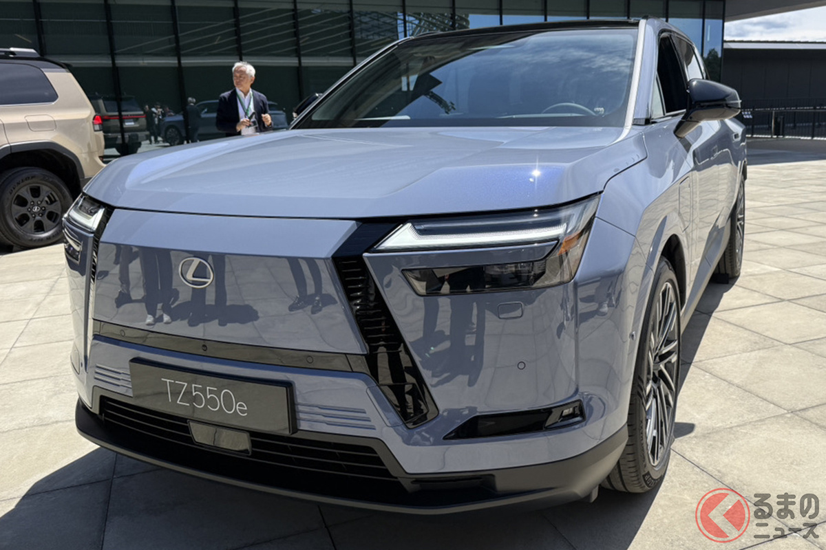 今冬発売予定のレクサス新型3列シートSUV「TZ」