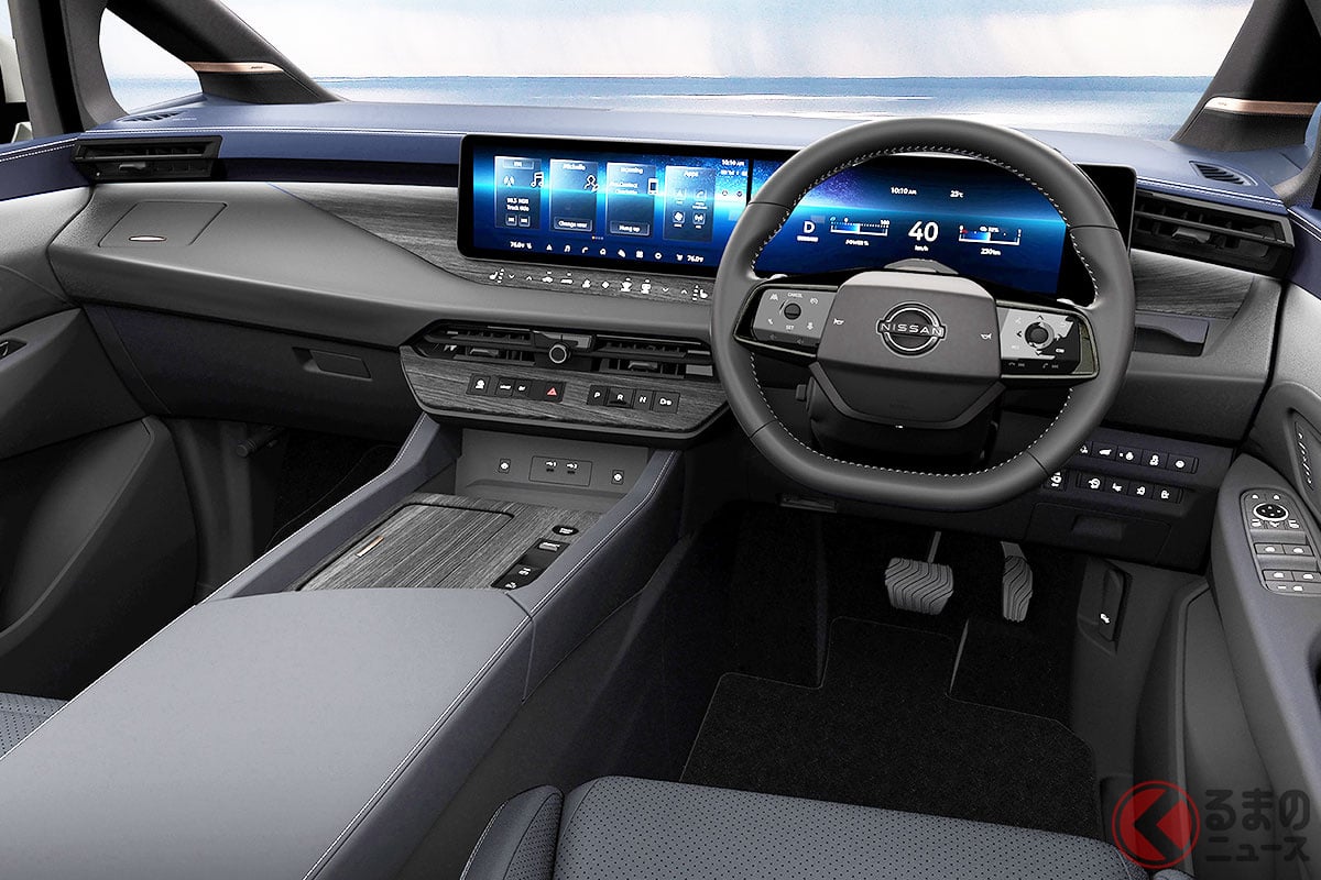 新型「エルグランドVIP」の豪華インテリア