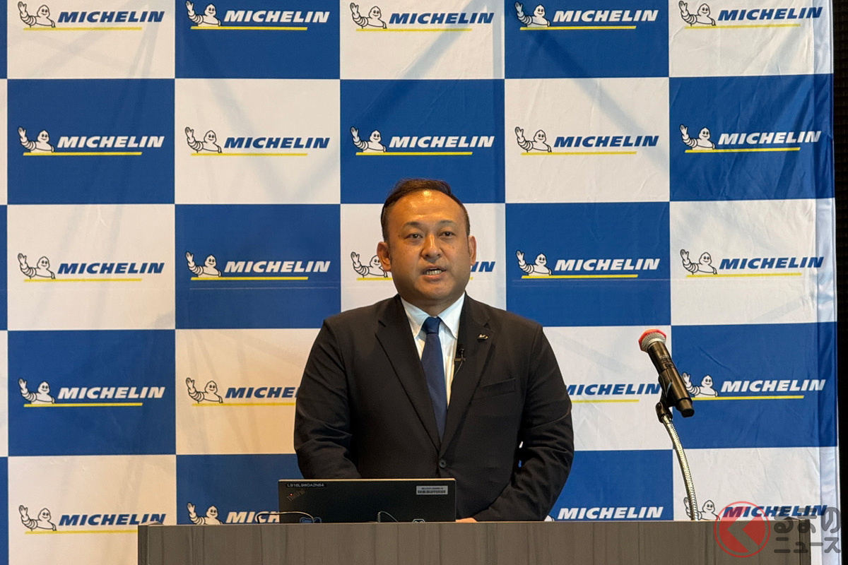 乗用車・商用車タイヤ事業部マーケティング部 戦略マネージャー秋山孝之氏