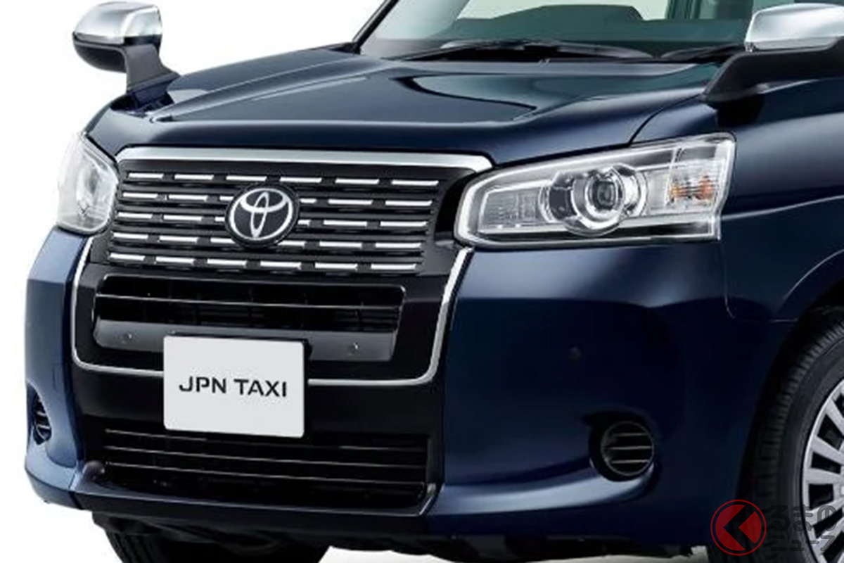 トヨタ「JPN TAXI」（2026年5月一部改良モデル）