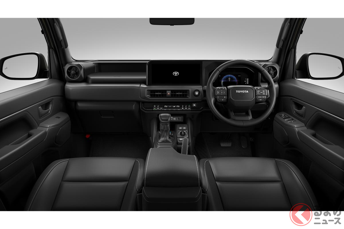 新型「ランドクルーザーFJ」の内装