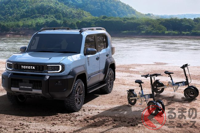 トヨタ新型「ランドホッパー」発表！ 小さなボディに「ランクル」の