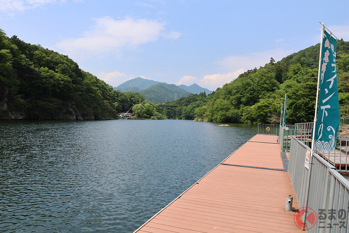 お店は「鬼怒川ライン下り」の終着点に位置します［Photo：のぐちまさひろ］