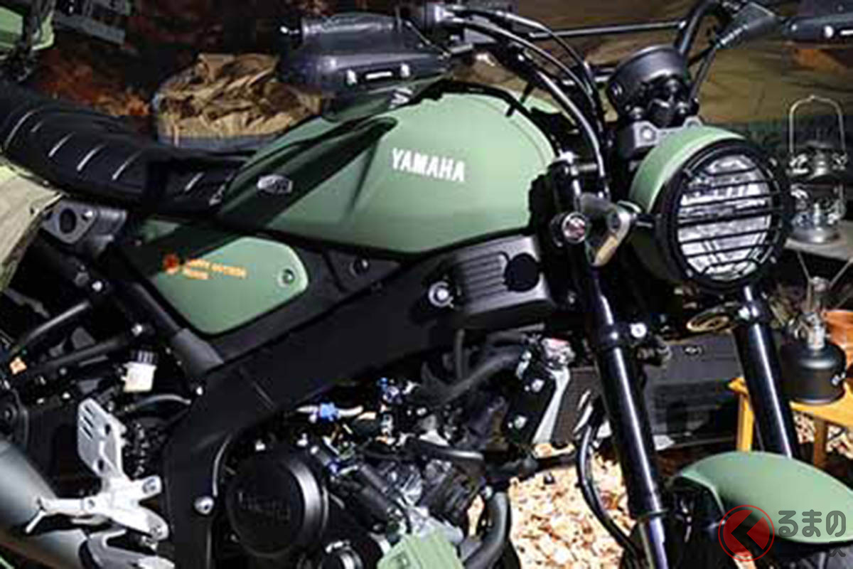 ヤマハ「XSR155」 HAPPY OUTSIDE BEAMSコラボカスタム
