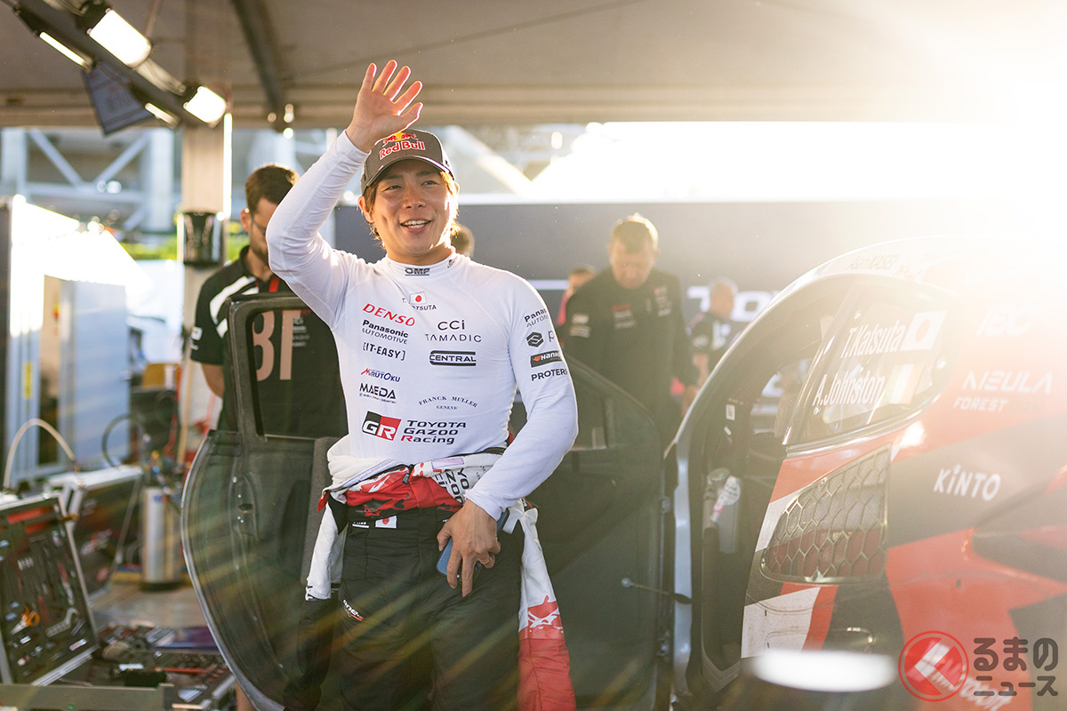 「WRCチャレンジプログラム」の1期生・勝田貴元選手は現在、TGR-WRTでトップカテゴリーに参戦
