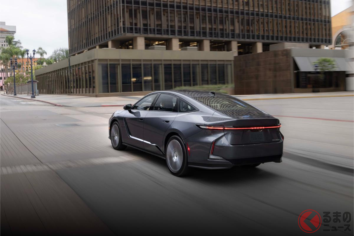 レクサス新型「ES350e」（BEVモデル・北米仕様）