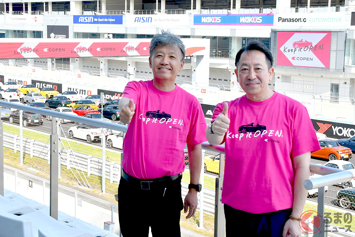 インタビューに応じてくれたダイハツ井上雅宏社長(左)と福田昭夫 営業CS本部長(右)