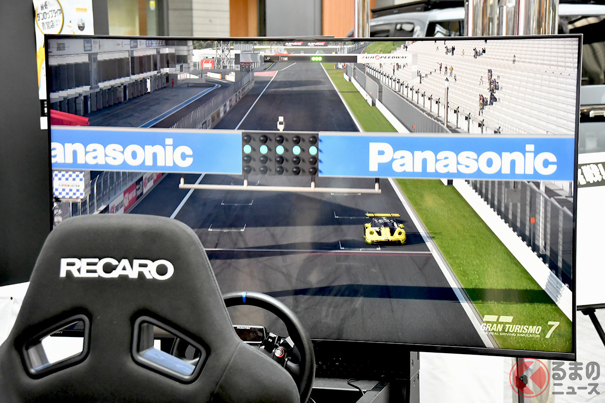 ダンロップは2025年からグランツーリスモ7のオフィシャルタイヤパートナーとなっている