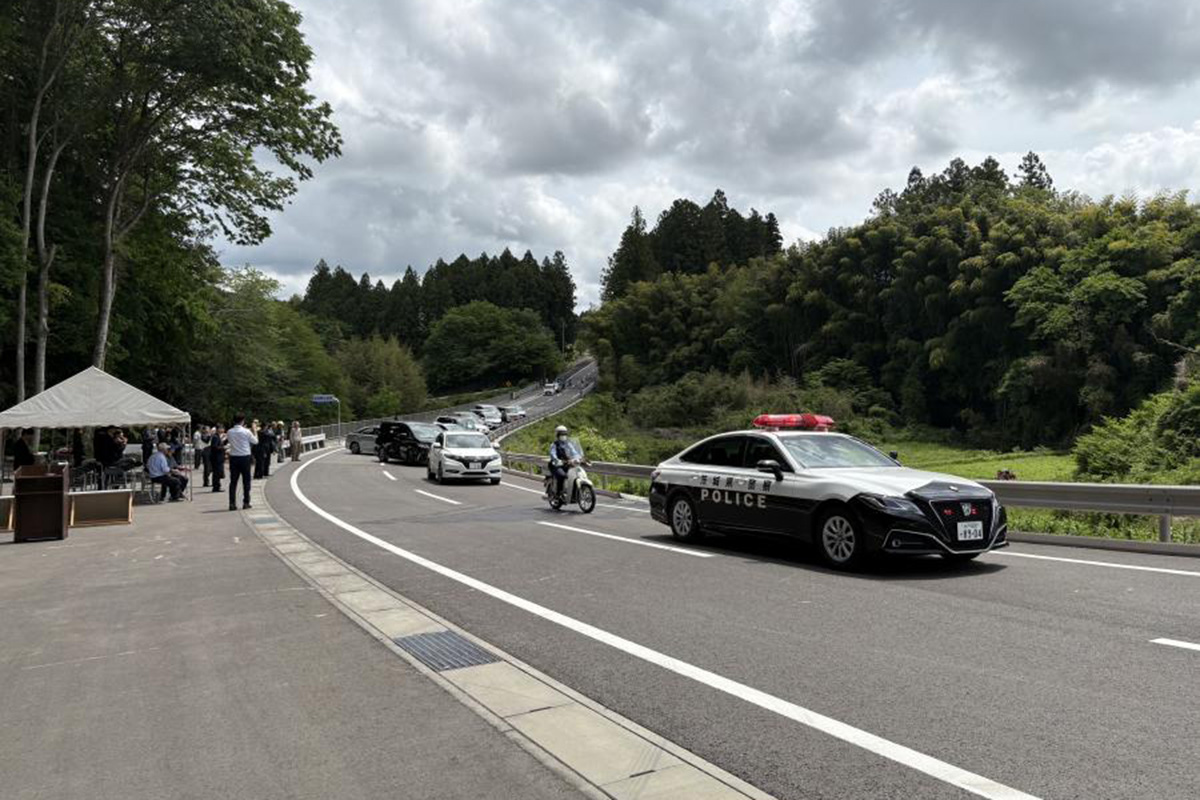 「阿波山徳蔵線バイパス」全線2.6kmが開通（出典：茨城県）