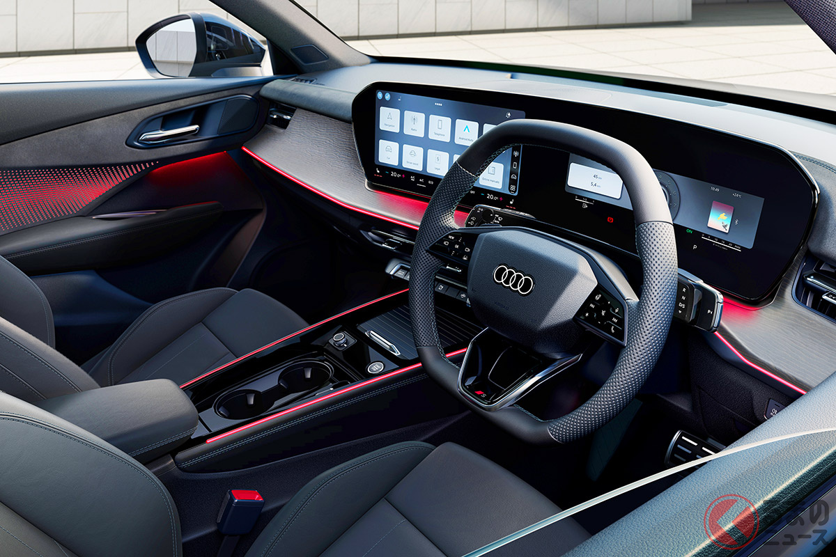 200台限定の「Q3スポーツバック matte edition」のインテリア
