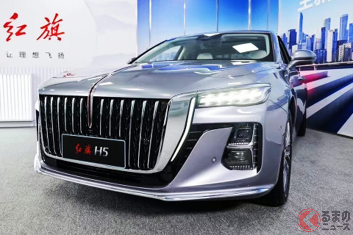 紅旗のミドルサイズセダン新型「H5」が発表された! その存在感はまさに見る者を魅了する?