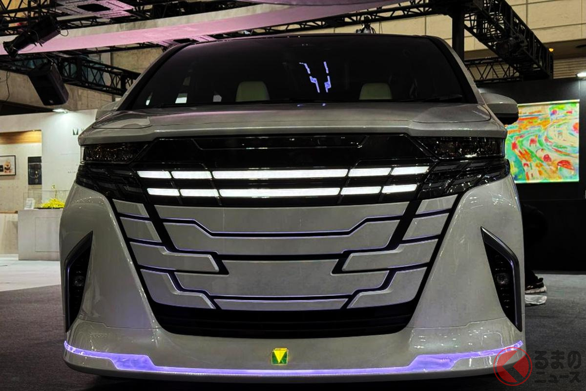 斬新デザインのアルファードが「OTOTEN2026」に登場(画像は東京オートサロン2026)