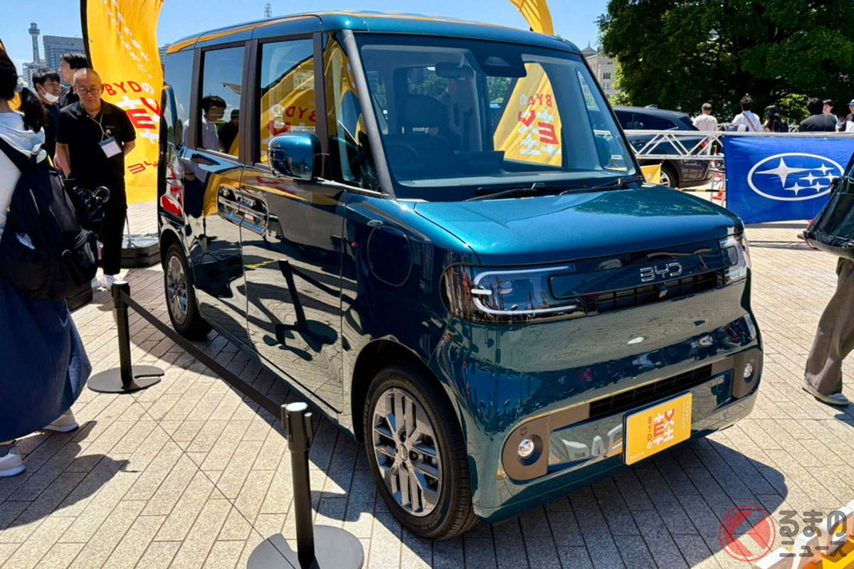 BYDの軽自動車「ラッコ」
