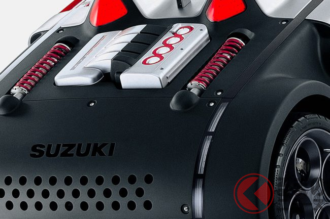 スズキ「2人乗り」軽量スポーツカー！ 最速バイク
