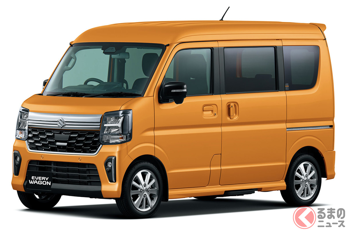 イメージを一新させたスズキの新たな「エブリイワゴン」に注目！