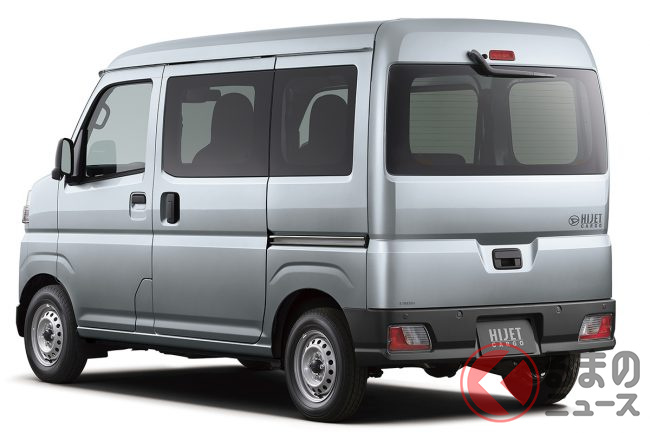 ダイハツ新型「軽バン」発表！ 斬新「2人乗り」仕様や5速MTも設定あり