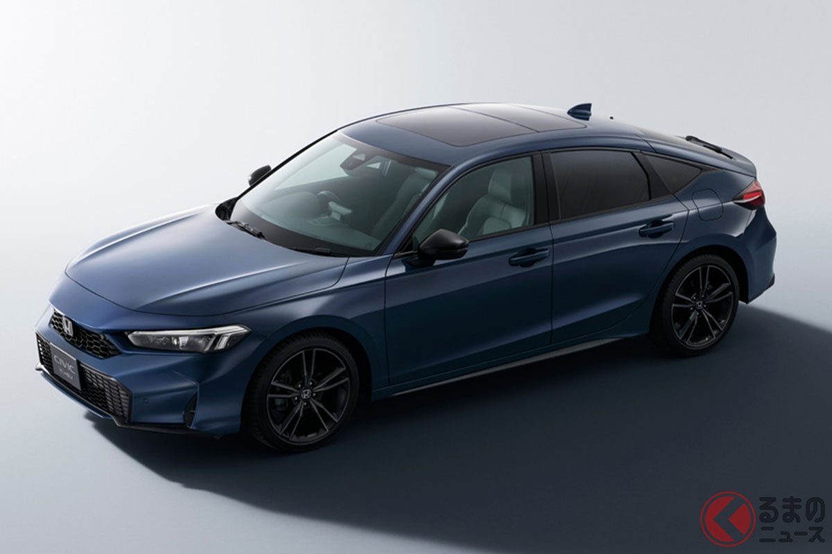 ホンダ「シビック」がマイナーチェンジ