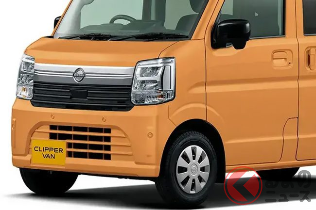 日産が新型「軽バン＆ワゴン」発売！ 黒グリルで「めちゃ男前」に進化
