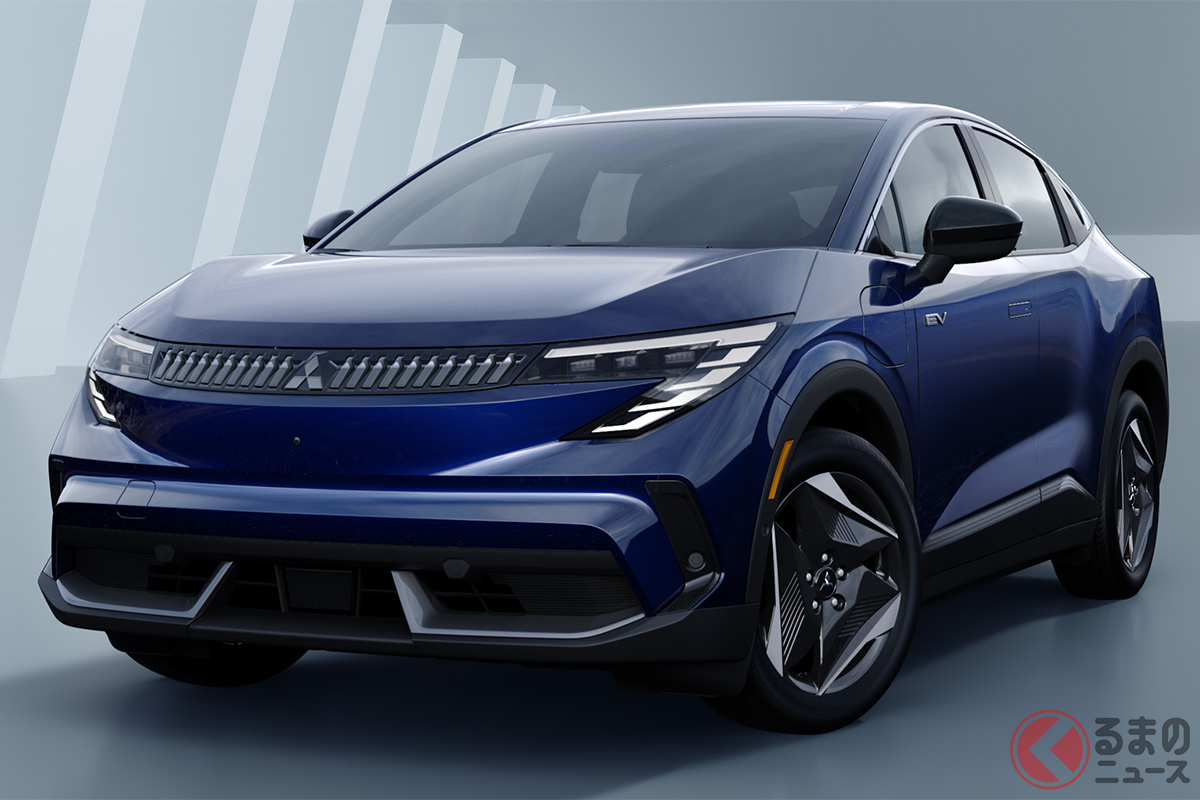 北米で世界初公開された三菱の新型クロスオーバーEV「エクリプス スポーツバック」