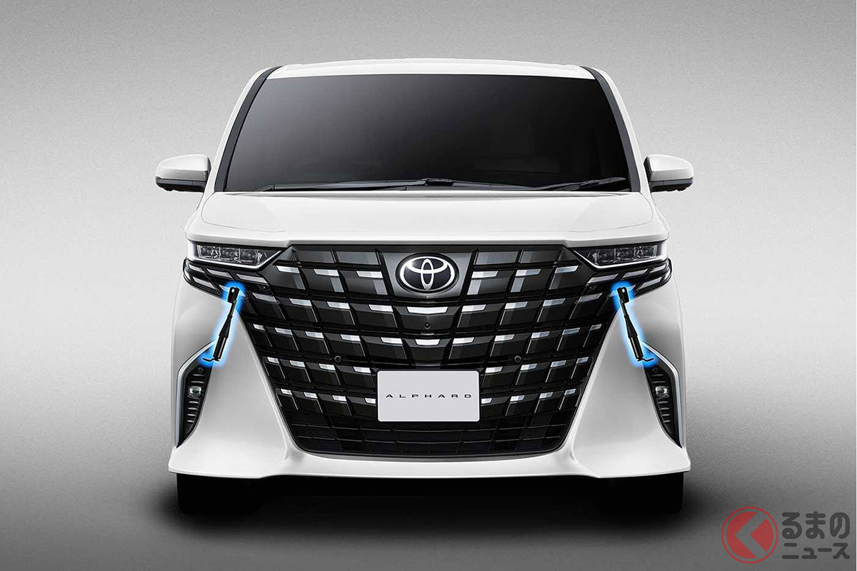トヨタ「アルファード」特装車「Spacious Lounge」に標準装備された「ヤマハパフォーマンスダンパー」