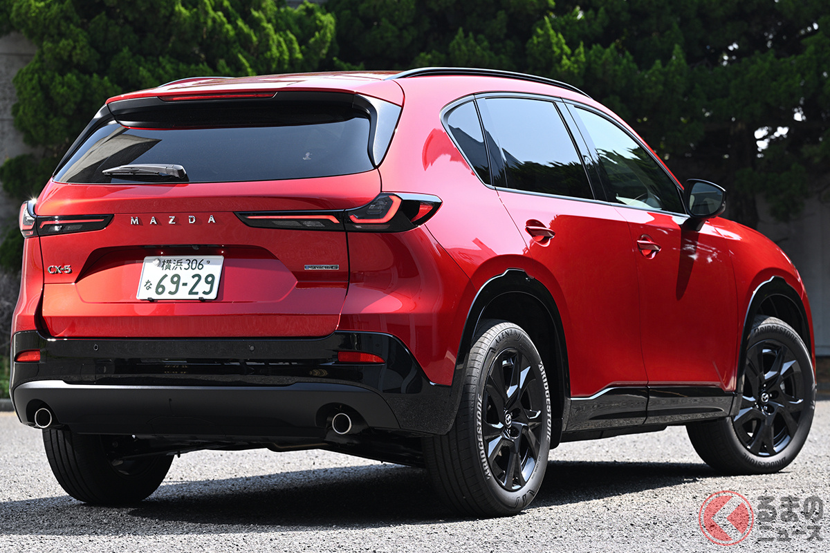 ピアノブラック加飾や充実装備を備える新型CX-5の最上級モデル「L」