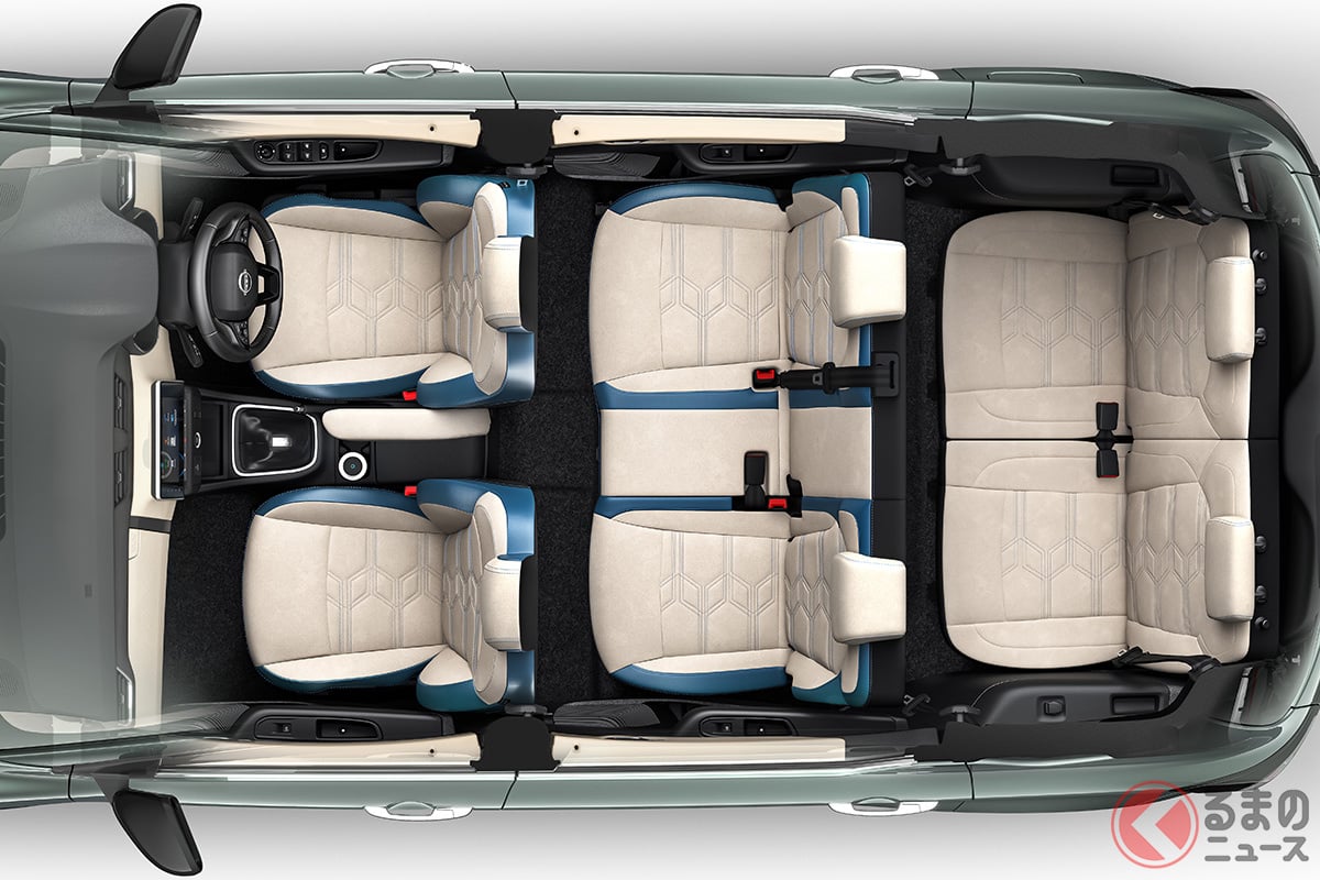 シエンタより小さい日産の「3列シート車」!