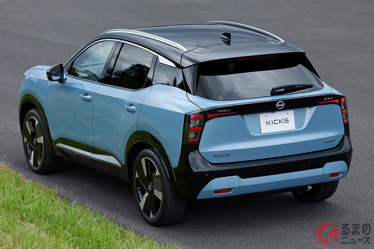 日産新型「キックス」の上級グレード「G」(写真は4WDモデル「G e-4ORCE」)