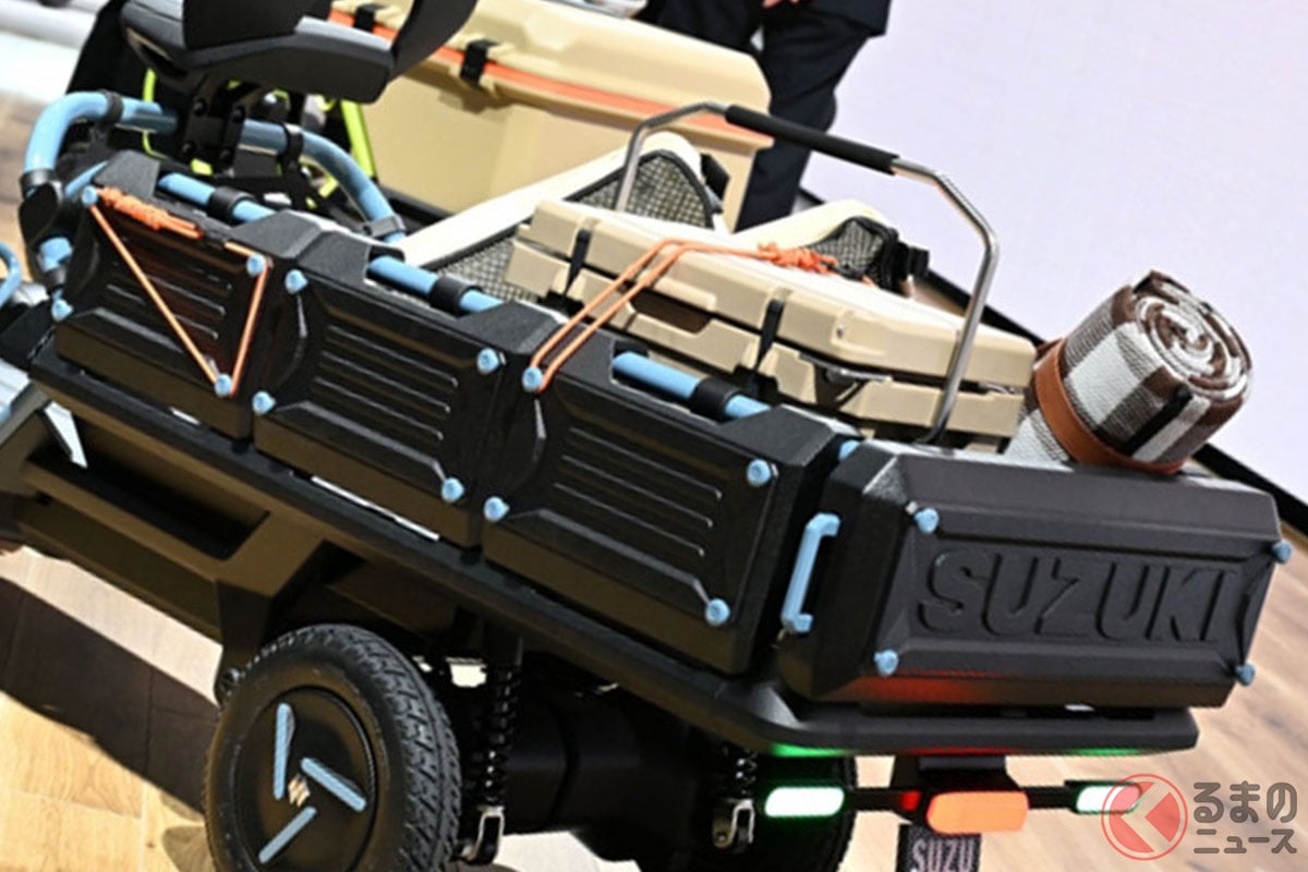 スズキの電動モビリティ「SUZU-CARGO(スズカーゴ)」