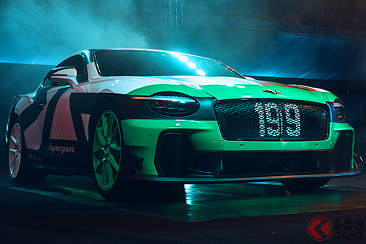 ベントレー史上最強のパフォーマンスを誇る新型「スーパースポーツ」