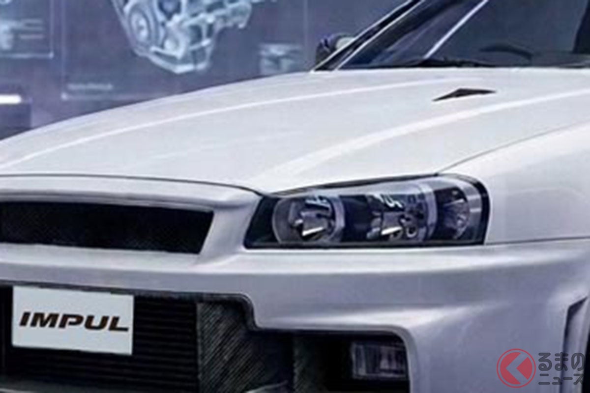 生産終了して20年以上経過した「R34 GT-R」に新モデル登場!?