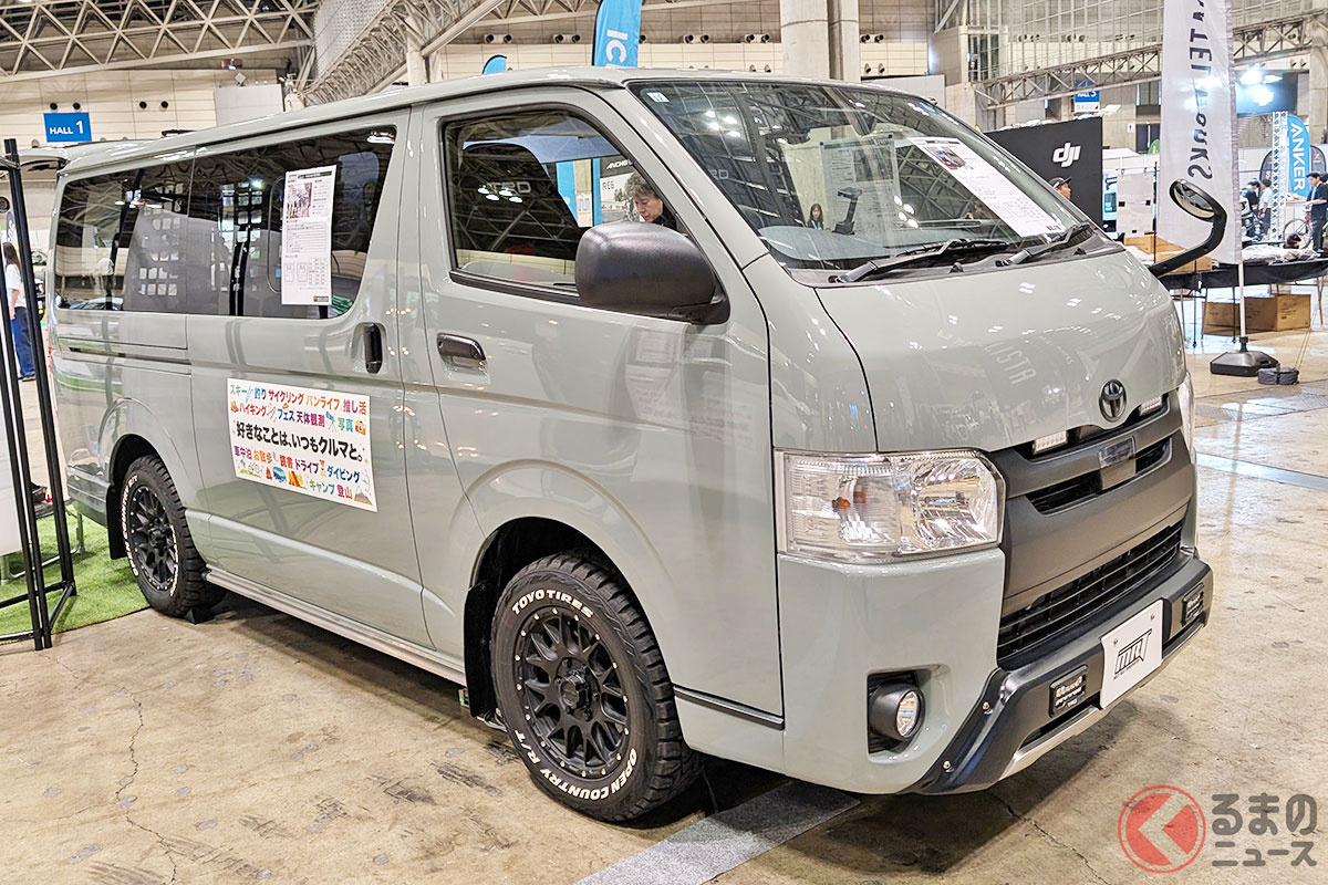 トヨタ「ハイエース」のコンプリートカー「MRT(マルチロールトランスポーター)」に注目!