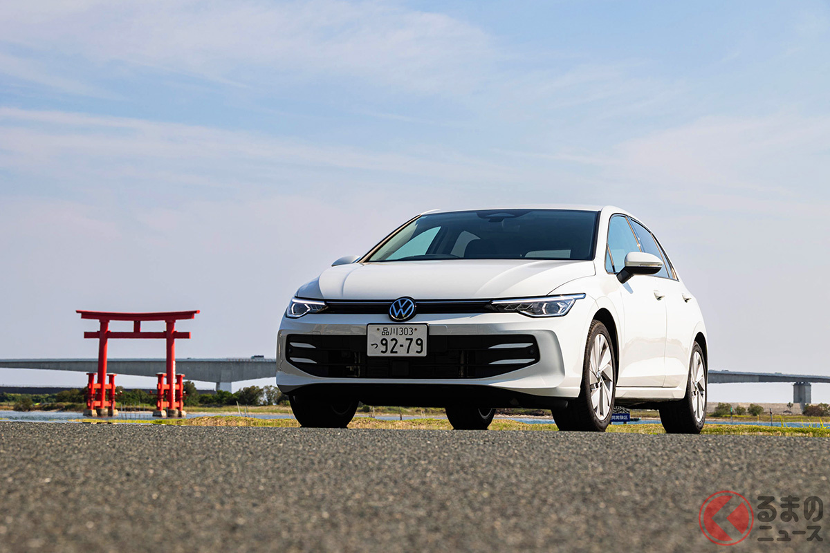 フォルクスワーゲン「ゴルフTDI アクティブ アドバンス」。東京から豊橋までのロングツーリングで、快適性と実用性の高さを確かめました