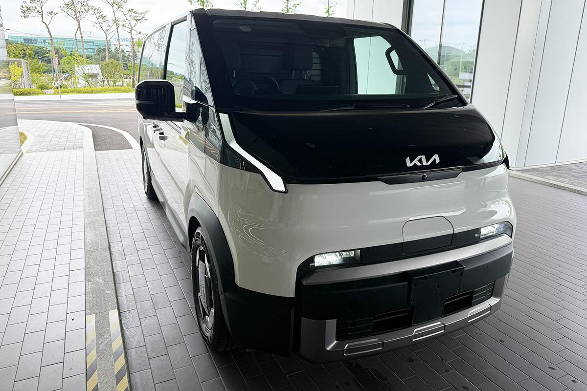 Kia PBVエクスペリエンスセンターの敷地内で試乗。 直線・コーナー・凸凹など様々なシチュエーションを体感
