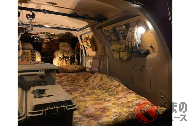 本気過ぎるトヨタ ハイラックスサーフ車中泊仕様 がスゴい 究極の自分カスタム 快適な過ごし方とは くるまのニュース 本気過ぎるトヨタ ハイラックスサーフ車中泊仕様 がスゴい 究極の自分カスタム 快適な過ごし方とは くるまのニュース