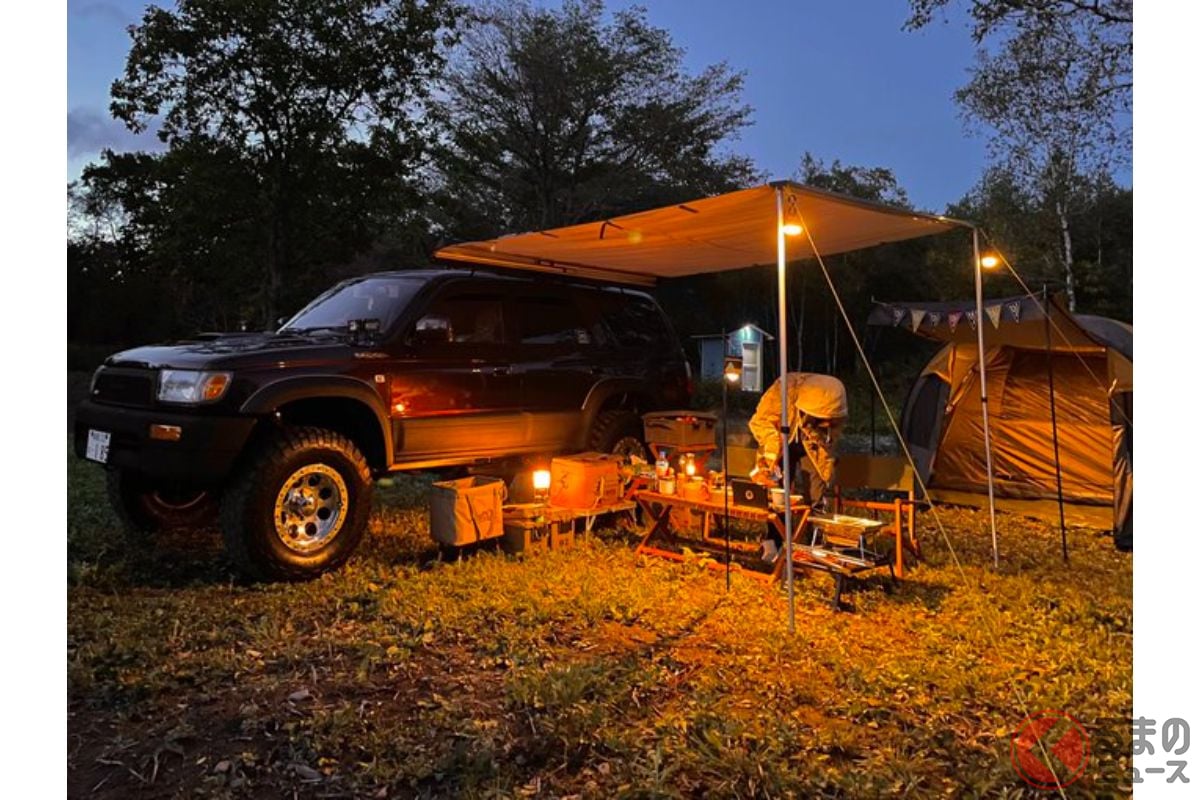 本気過ぎるトヨタ ハイラックスサーフ車中泊仕様 がスゴい 究極の自分カスタム 快適な過ごし方とは くるまのニュース 本気過ぎるトヨタ ハイラックスサーフ車中泊仕様 がスゴい 究極の自分カスタム 快適な過ごし方とは くるまのニュース