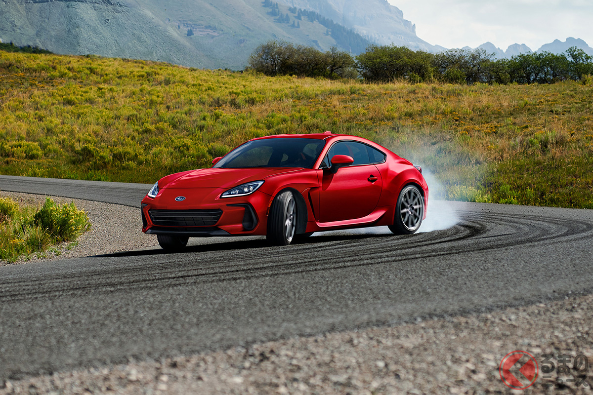 改良された「BRZ」26年夏に発表へ!(画像は米国で発表されたモデル)