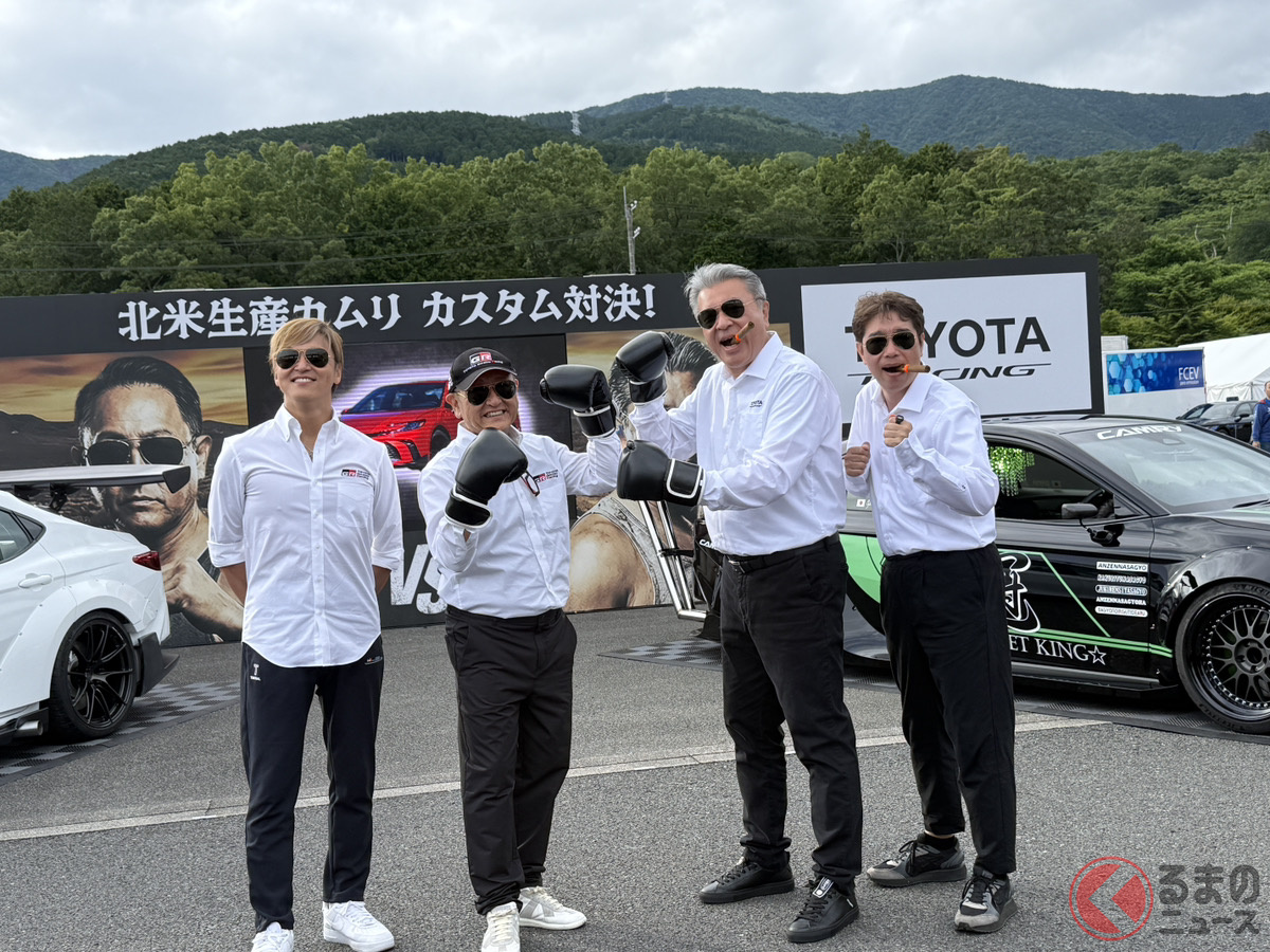 カムリ対決がスーパー耐久富士24時間レースで行われた