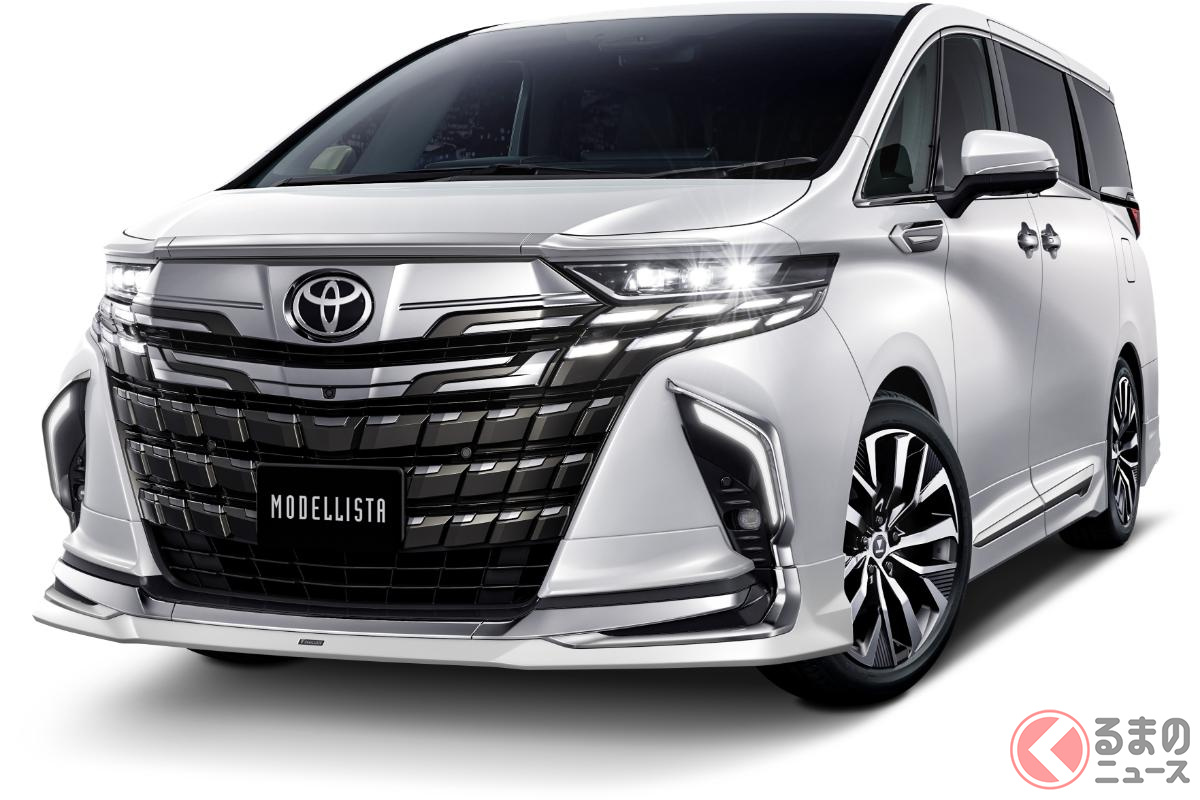 トヨタ新型「アルファード」モデリスタ仕様