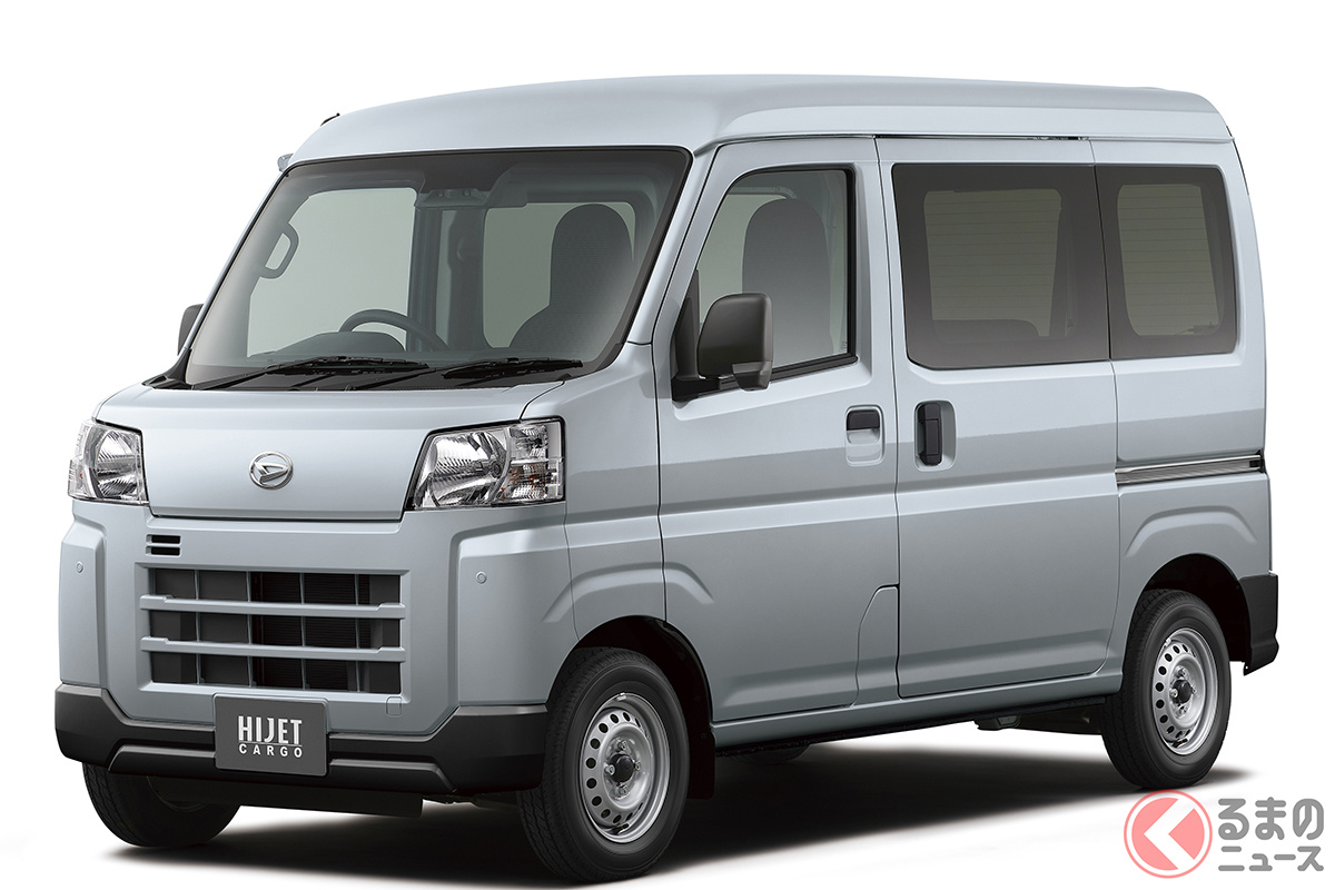 ダイハツの軽商用バンが改良！