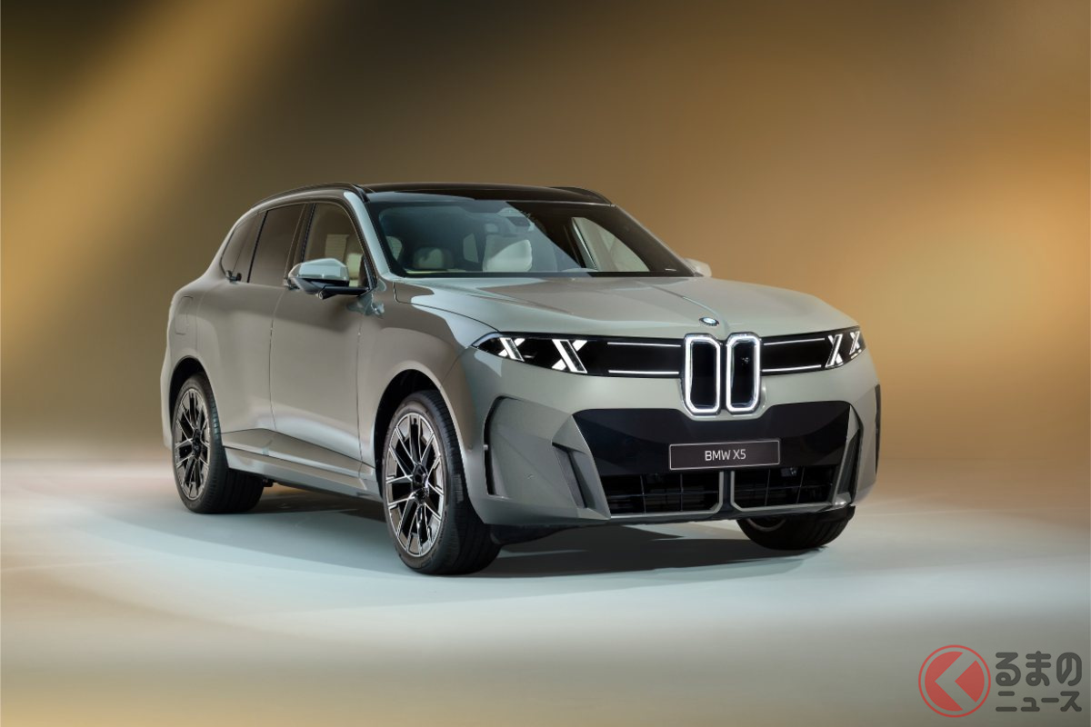 BMW新型「X5」世界初公開。日本のユーザーも興味津々