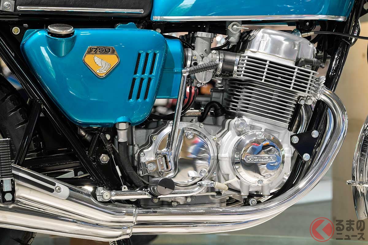 1969年に発売されたホンダ「DREAM CB750 FOUR」