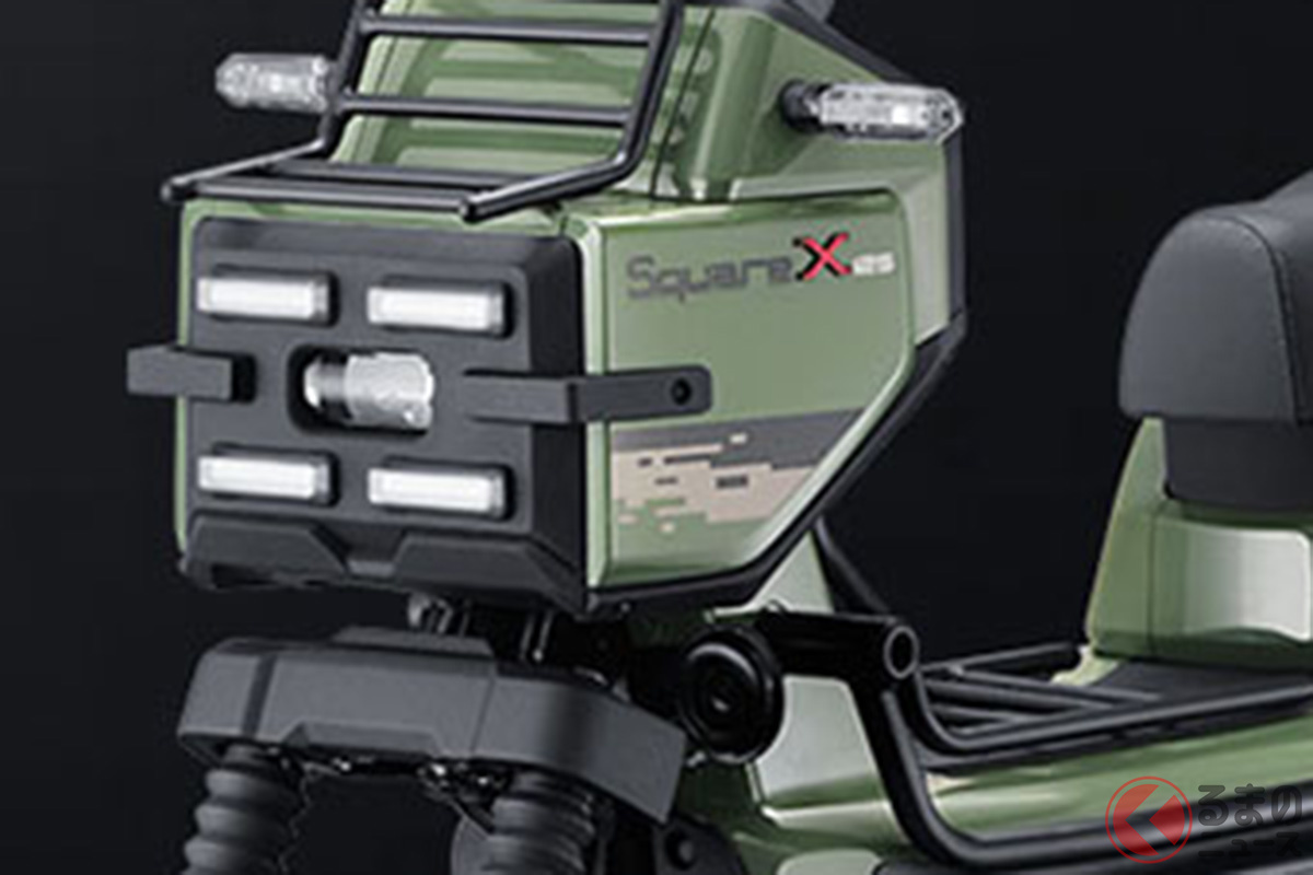 ホンダが中国で展開する「スクエアX125」