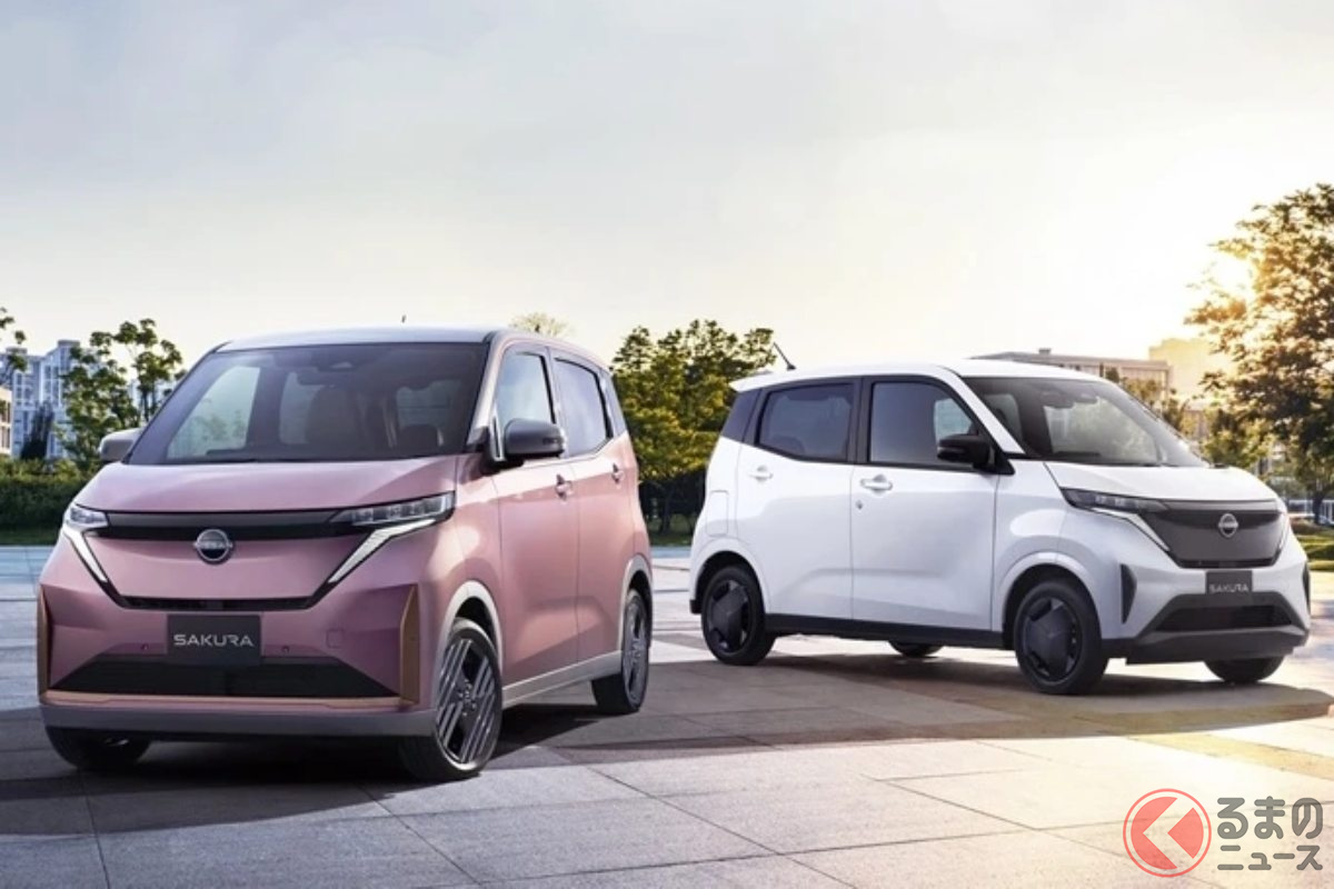 累計販売台数10万台を突破した日産「サクラ」