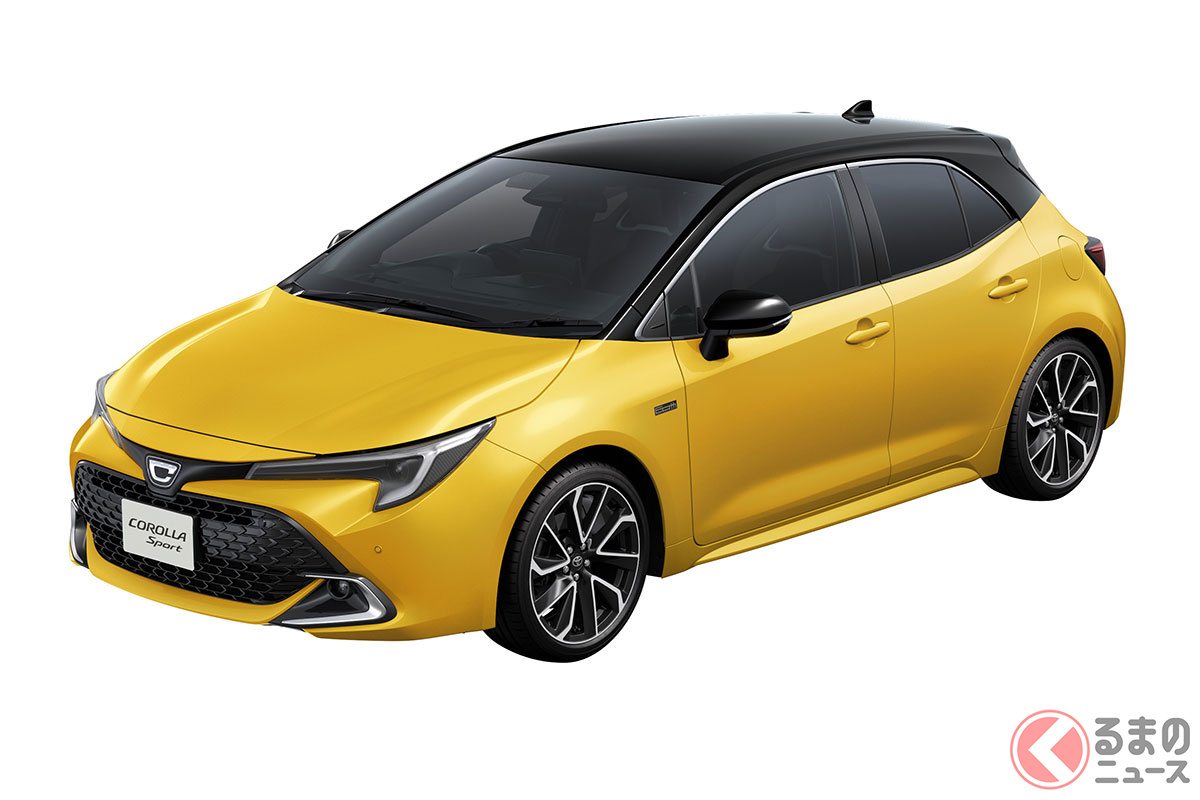 一部改良で新設定された「カローラスポーツ」特別仕様車「G“Z” ELEGANCE」