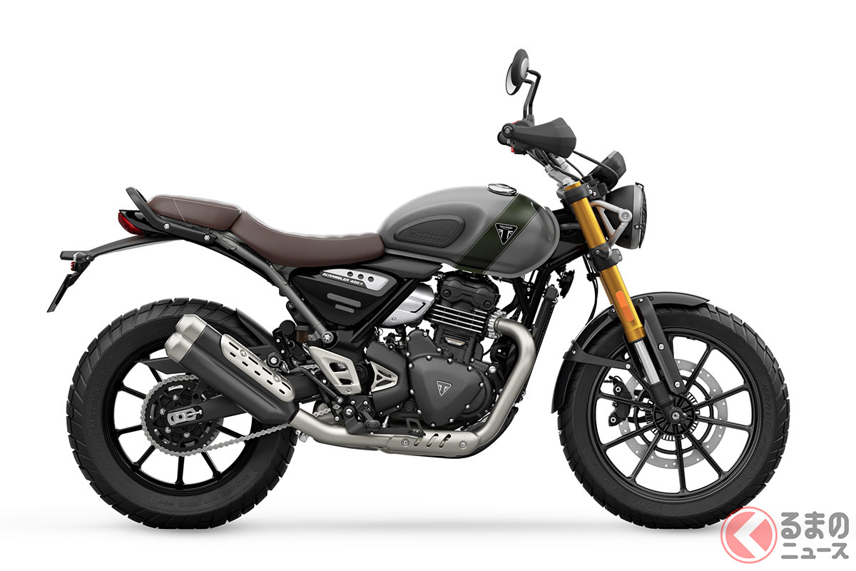 トライアンフ「スクランブラー400X」