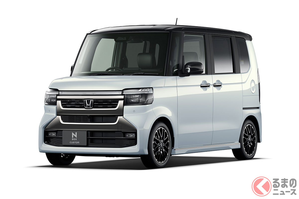 マイナーチェンジされた「N-BOX」(画像はN-BOX カスタム)